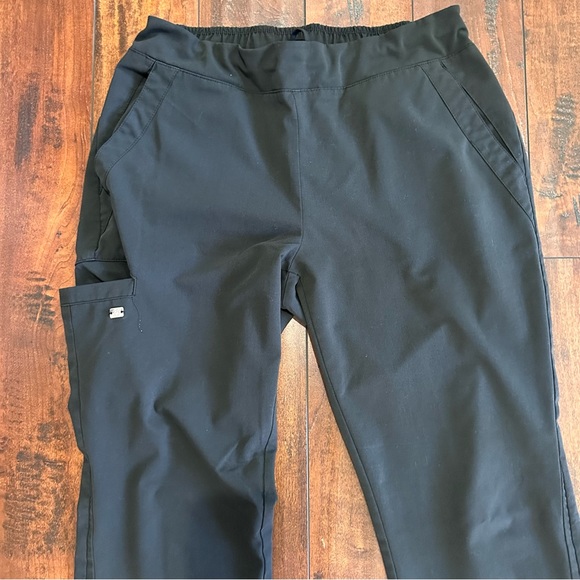 Grey’s Anatomy Signature Black Scrub Pants Size Medium - Picture 2 of 5